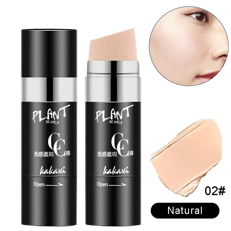 Lazy BB& CC крем для осветления лица водостойкий натуральное козье молоко восстанавливающая кожа Корейская прочная основа для макияжа Косметика - Цвет: 02 natural color