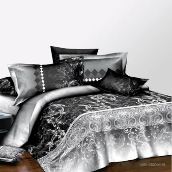 

Customized HD 3D Bedding Sets King Size Printed 3D Bed Linens Sheet Luxury For Russia,2/3Pcs Duvet Cover Set For USA Europe