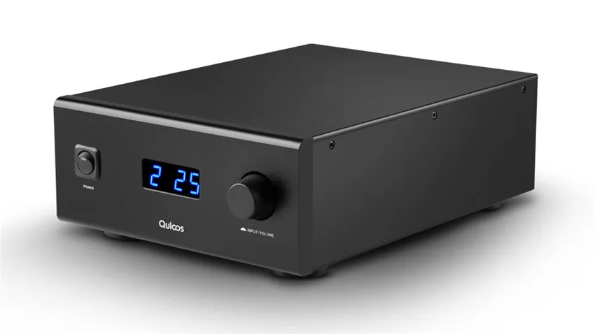 QLS HIFI QA690 чистый полный цифровой аудио усилитель вход PC USB/коаксиальный* 2/оптический/RCA мощность ручка 160 Вт* 2 поддержка DSD 24 бит/192 кГц