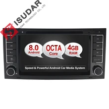 Android 8 0 Two Din 7 Inch Car DVD Player Stereo System For Touareg Volkswagen With