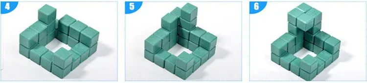 puzzles for kids Children 3D building model brain teasers 