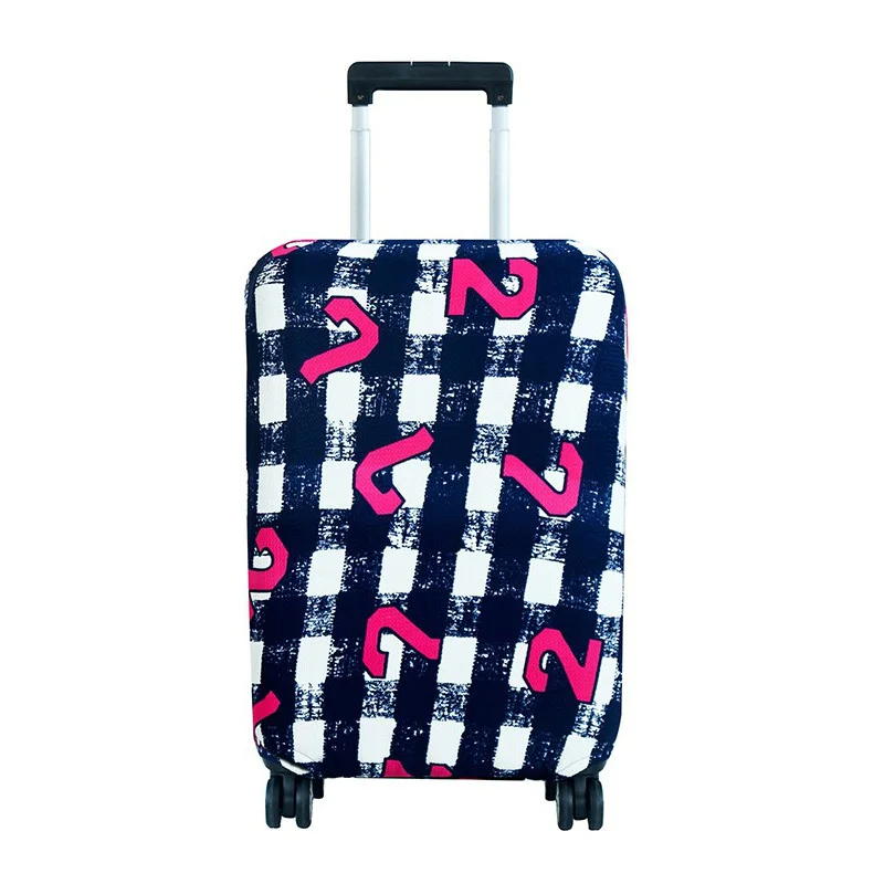 High Qualit Travel elasticity Fashion Luggage Cover Travel Luggage Dust cover Protective Suitcase cover Trolley case