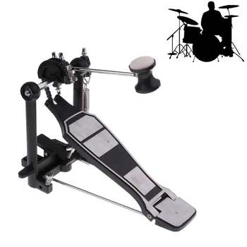 

Rack Bass Drum Pedal Set with Drum Beater Single Chain Drive Kit for Drummer