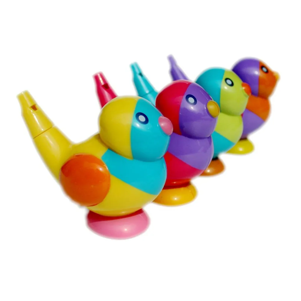В форме милых птичек свисток Дети музыкальный гаджет Ванна игрушка для обучения игрушки