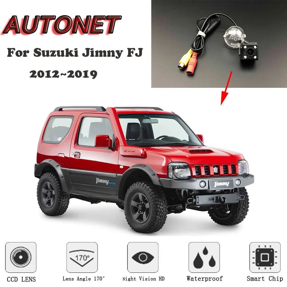 Камера заднего вида AUTONET для Suzuki Jimny FJ 2012 ~ 2019 камера ночного видения/номерного