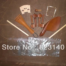 1 компл. высокое Класс мармелад B Тип Скрипки арматура с хвоста кишки, Звук Сообщение, золотой подбородка винта, скрипки мост и Скрипки строка