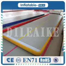 7x2x0,2 м надувные воздушные дорожки акробатические маты, тренажерный зал надувной коврик для пляжа, парка(Размер: 700x200x20 см