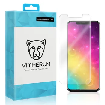 

AQUA - Premium 3D Curved Full Transparent Tempered Glass (UV Fixation) for Huawei Mate 20 Pro -