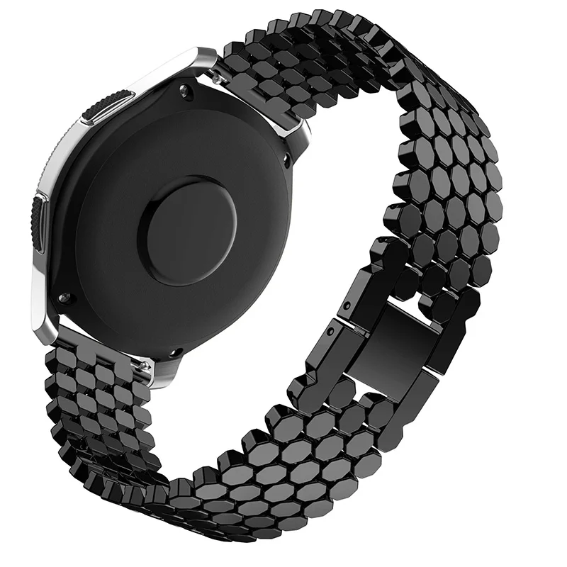 Ремешок Laforuta из нержавеющей стали для Samsung Galaxy Watch 46m Gear S3 Frontier/Classic быстросъемный