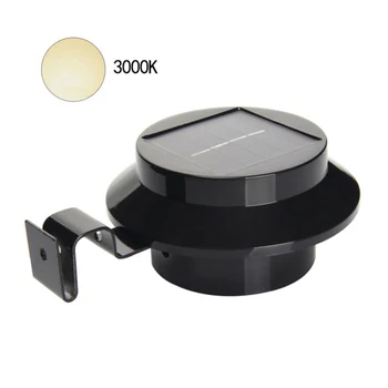 

Hot 1pcs Solar Energy Sink Lamp 3 LED Solar Fence Light Solar Street LED Garden Light