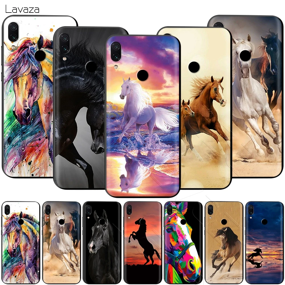 Чехол для бега Lavaza Great Beautiful Horses Xiaomi Redmi Note 4A 4X 5 5A 6 6A 7 S2 Pro Go Prime Plus |