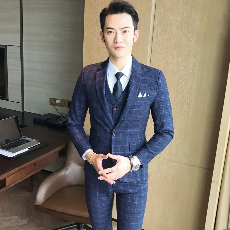 Pants Jacket Vest Men S Suits Blazer Wedding Banquet Pants Jacket Vest Men S Suits Blazer Wedding Banquet Gentleman Dress Up Fashion Business Hot Slim Comfort Coat In From Clothing