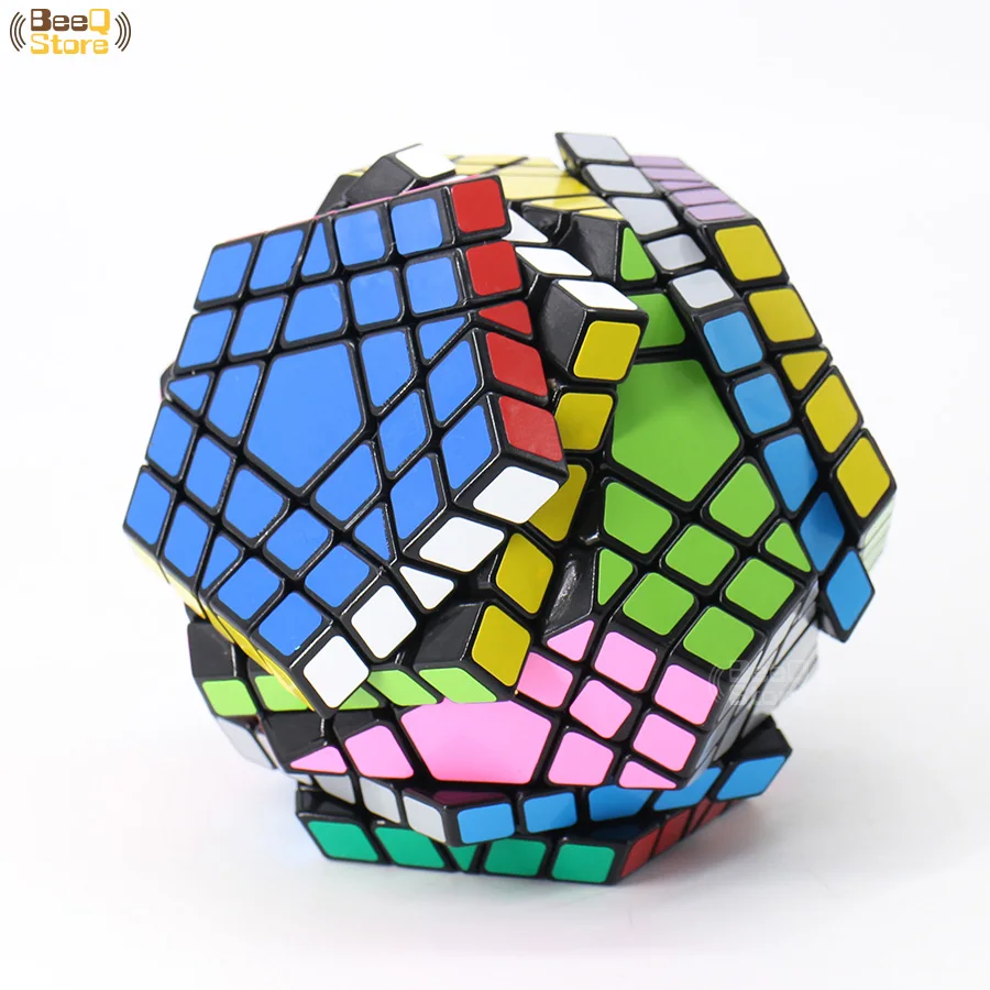 Shengshou Wumofang 5x5x5 магический куб Shengshou Gigaminx 5x5 профессиональный куб додекаэдра Твист Головоломка Обучающие Развивающие игрушки