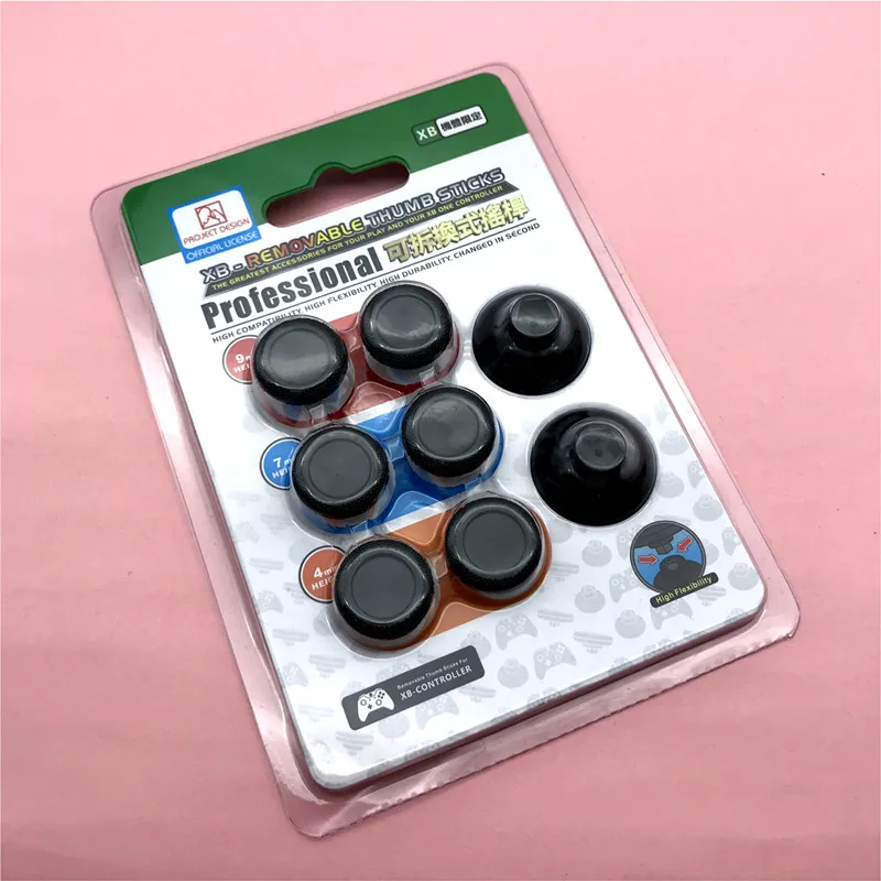 PS4 улучшенные съемные джойстики аналоговый стик, джойстик крышки пользовательские ручки для PS4 SLIM Pro Xbox one Slim Elite контроллер - Цвет: Xbox one Black