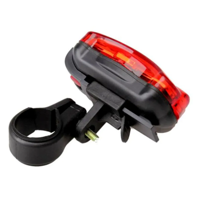 Harga Serbaguna 5 LED Sepeda Lampu Depan Kepala Lampu + Belakang Ekor Lampu Sepeda Gunung Bersepeda Lampu untuk Kereta Dorong Bayi Jogging darurat