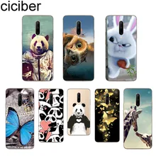ciciber Cute Panda Phone Cases For Oneplus 7 Pro 1+7 Pro Soft TPU Cover for Xiaomi 9 Coque For Redmi Note 7 6 Pro Fundas Shell