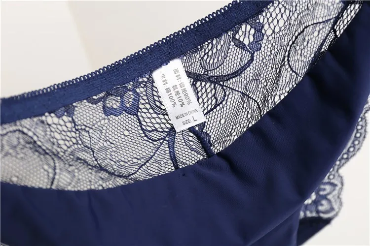 14 Colors Women's Invisible Underwear Spandex Crotch intimate women sexy lace Black floral panties seamless panty 24