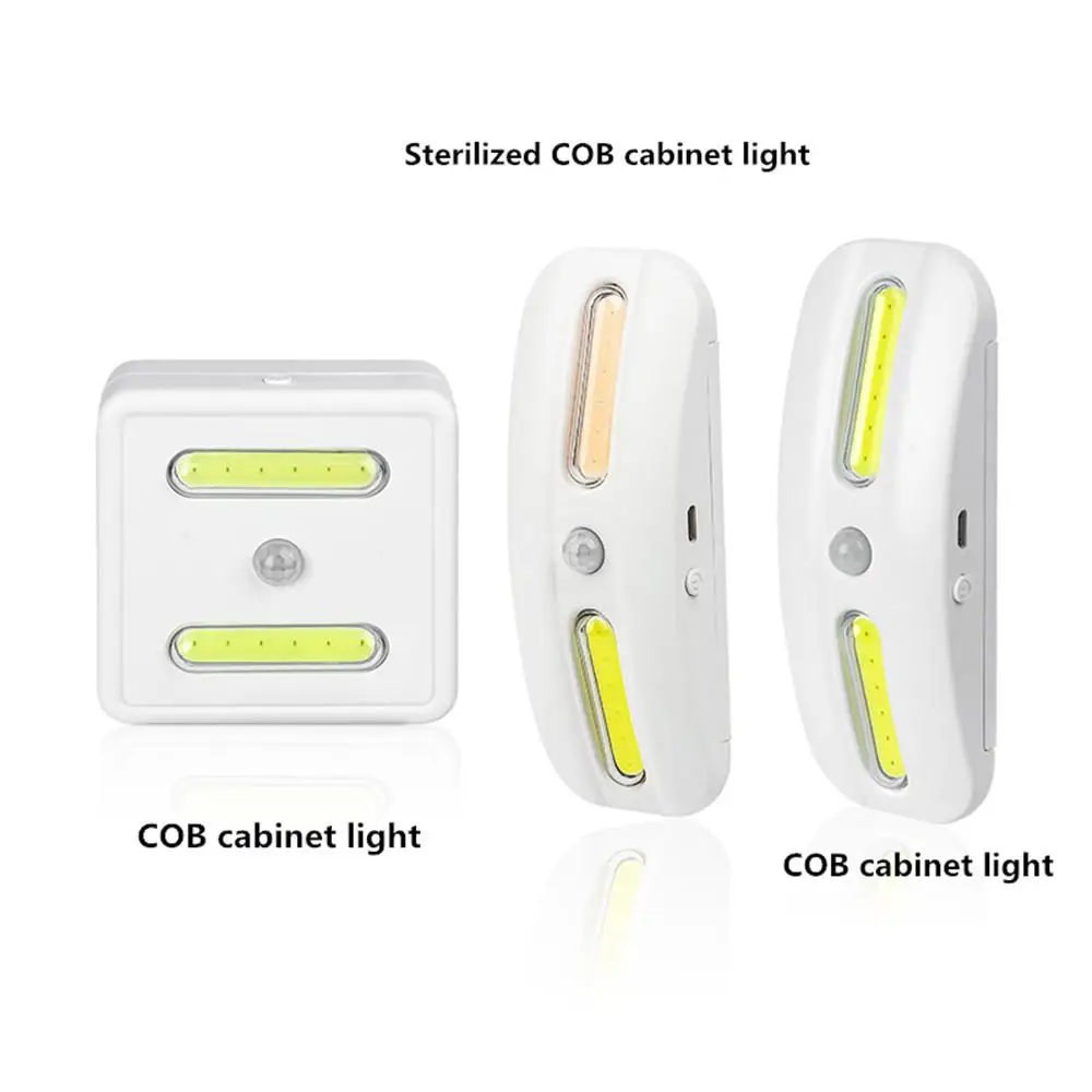 

HobbyLane LED COB Human Body Induction Small Night Light Wall Lamp for Cabinet Corridor Lighting