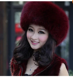 Высокое качество, распродажа, Европейский монгольский Стиль принцессы, модная Натуральная кожа, натуральный мех серебристой лисы, шапки и шапки - Цвет: c