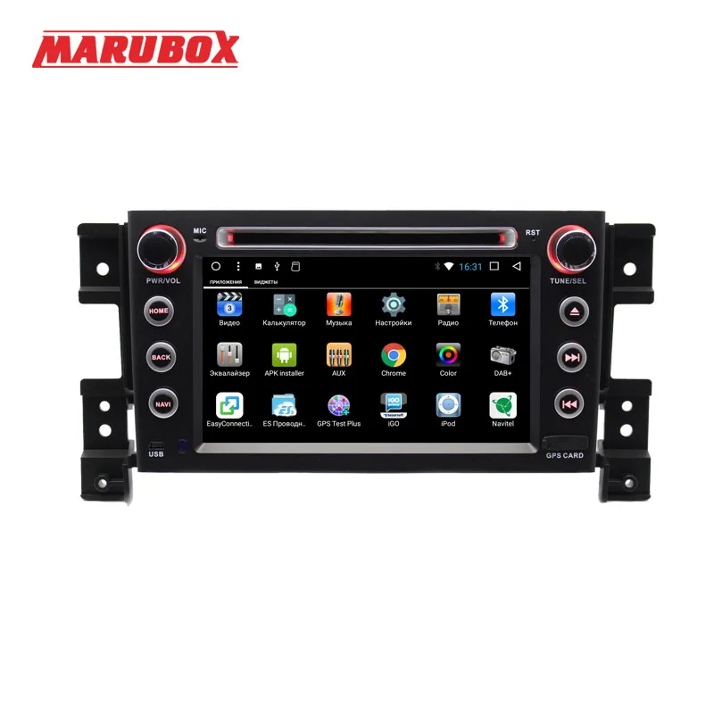 Perfect MARUBOX 7A905DT3 Car Multimedia Player for Suzuki Grand Vitara,Quad Core,Android 7.1, 2GB RAM 32GB ROM,GPS,Radio,Bluetooth,DVD 2