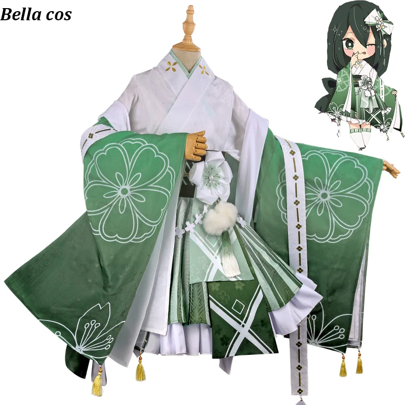 

New My Hero Academia Asui Tsuyu cosplay costume flower kimono dress uniform Halloween Carnival dresses Anime clothes outfits cos