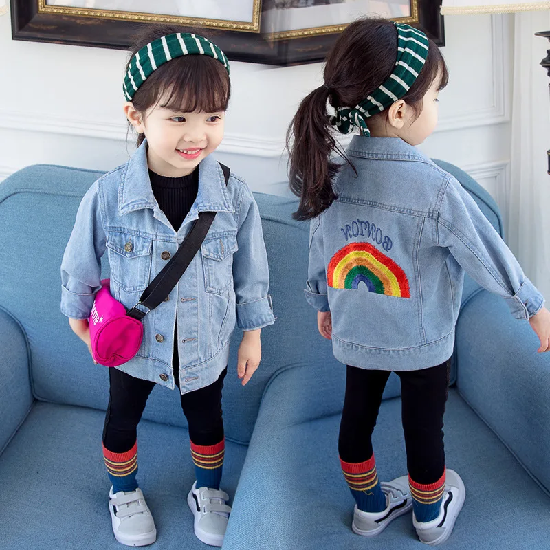 infant girl jean jacket