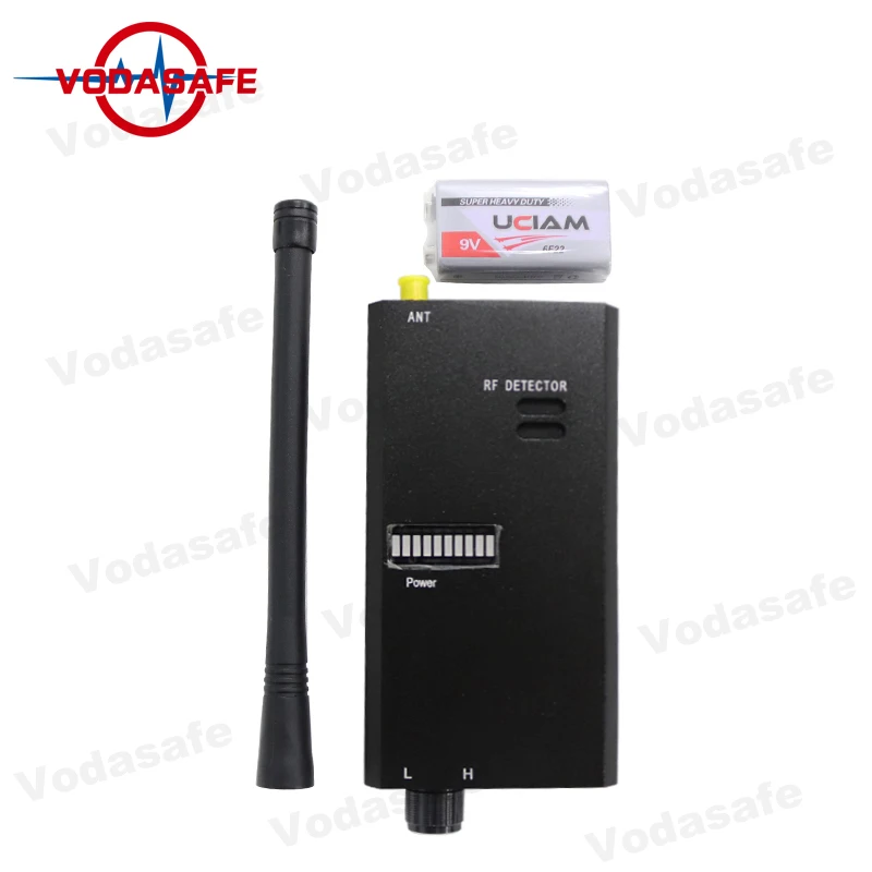 Звуковой и световой сигнальный индикатор детектор мобильного телефона с 9 v упакованной ячейкой