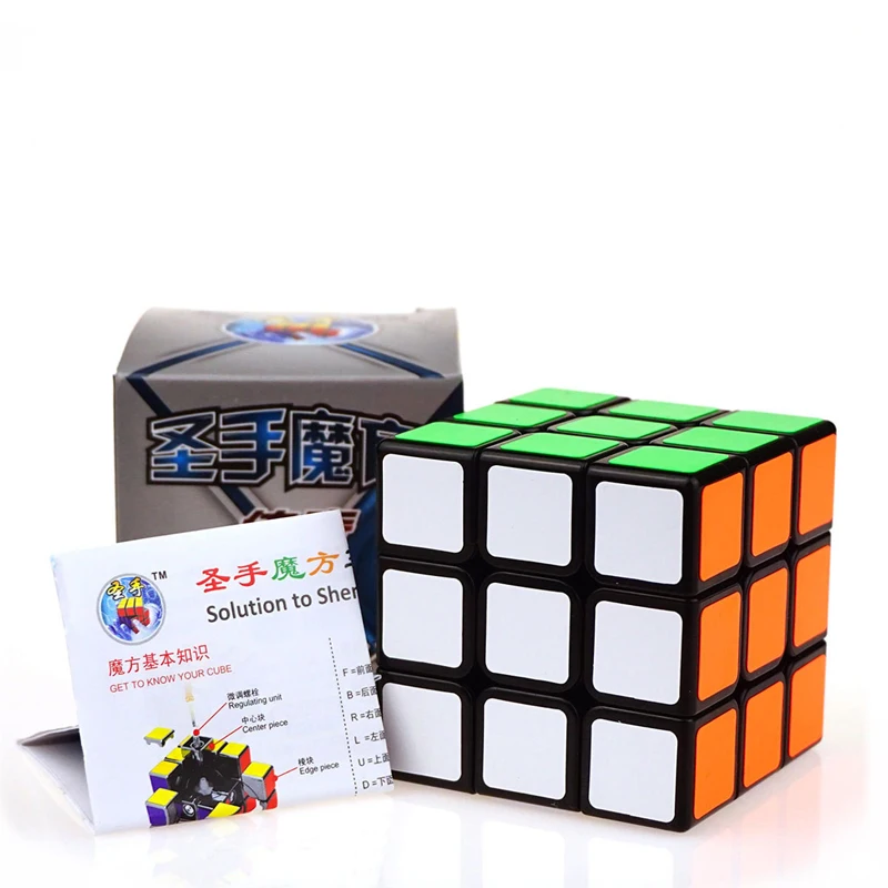 ShengShou Legend 56 мм 3x3x3 магический куб высокое качество красочная наклейка головоломка куб скорость гладкая конкуренция Neo cube Классические