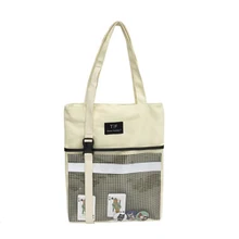 Сумка на плечо Женская холщовая многоразовая сумка для покупок Складная Экологичная продукция Сумка-тоут сумки Bolsos eologicas магазин сумки 50Z0004