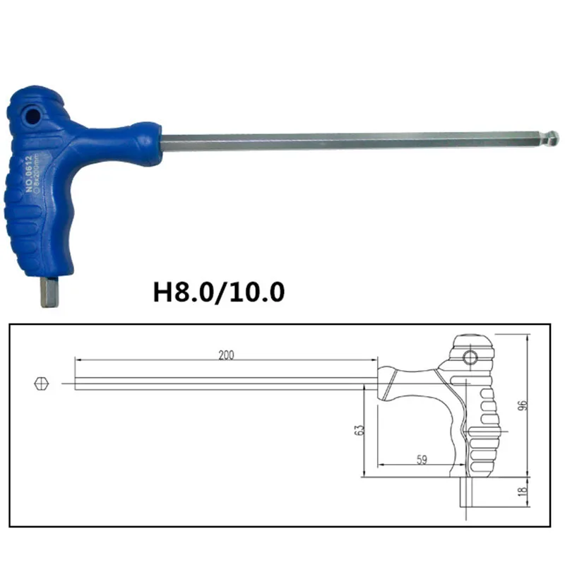 Новый 1,5 мм/3 мм/5 мм Т-образная ручка Аллен гаечные ключи шестигранный ключ ручной инструмент для ремонта