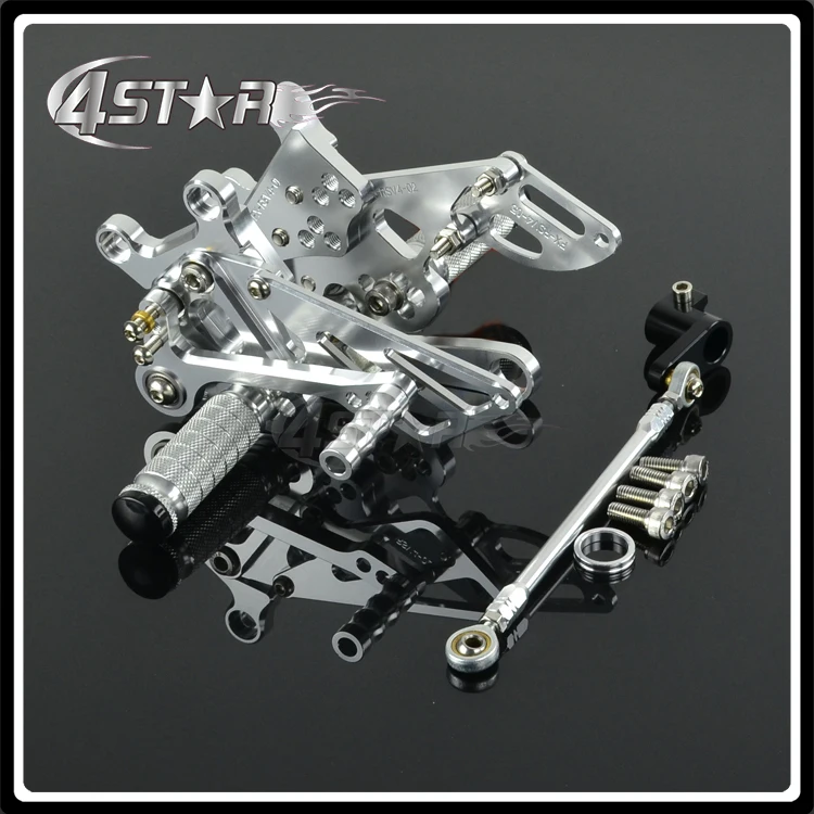 

CNC Adjustable Foot Pegs Pedals Rests For Aprilia RSV4 2009-2013 2009 2010 2011 2012 2013 Motorcycle
