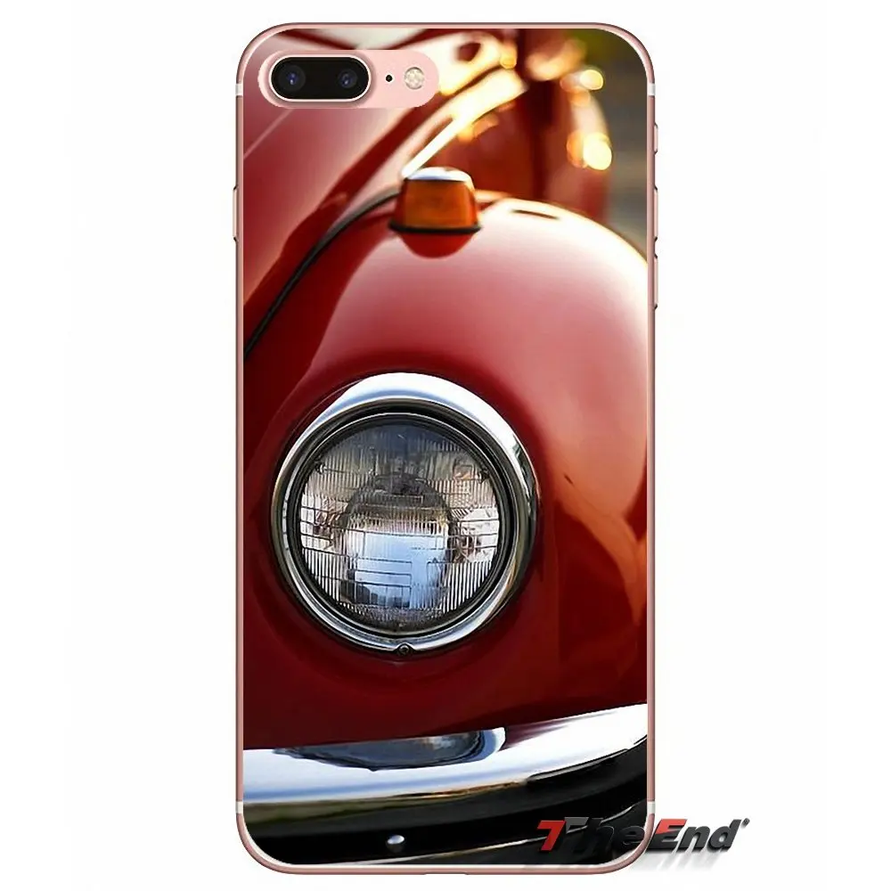 Для iPhone X 4 4S 5 5S 5C SE 6 6 S 7 8 плюс samsung Galaxy J1 J3 J5 J7 A3 A5 в Винтаж Volkswagen Beetle чехол из термопластичного полиуретана