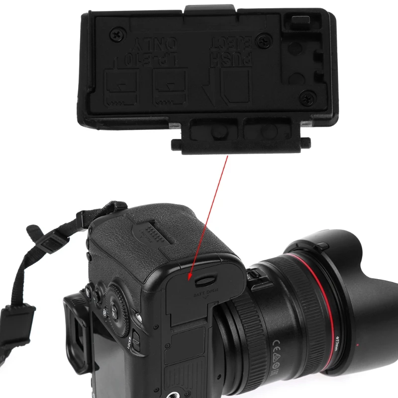 Крышка батарейного отсека защелкивающаяся для Canon EOS 1100D Ремонт камеры |