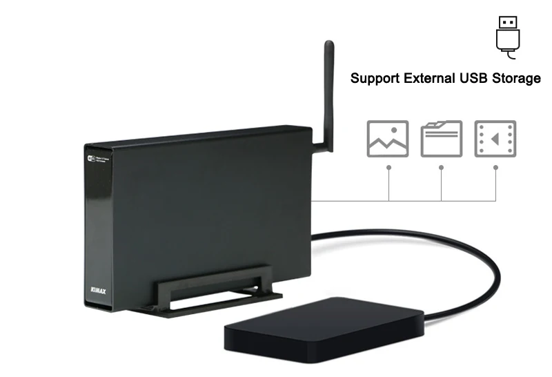 USB 3.0 Wireless Hard Drive Case with wifi hdd enclosure 3.5 with Wireless Storage WiFI Repe (7)