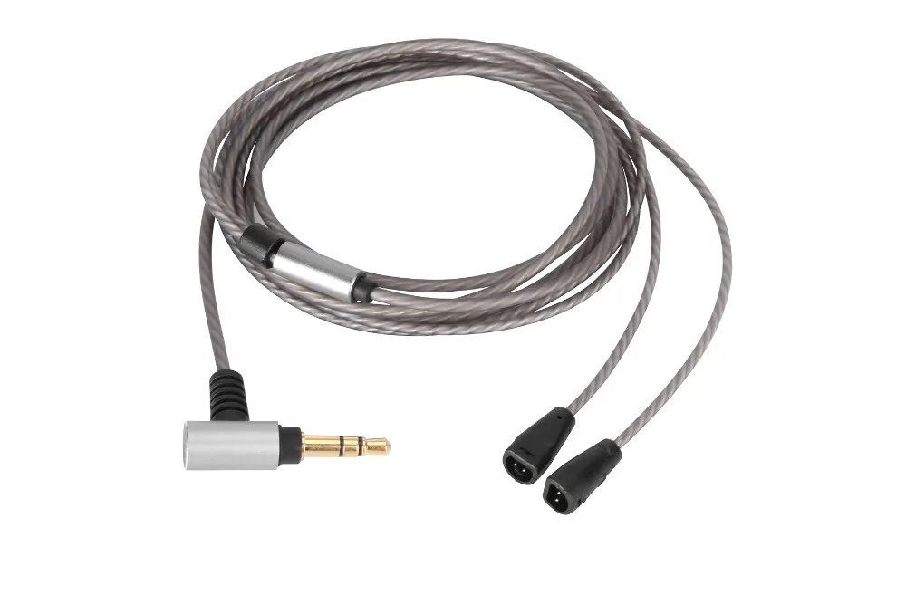 

Top Quality silver Audio Cable /Wire For IE80 IE8 earphones headset, Upgrade,Repair, DIY wire cable Line,