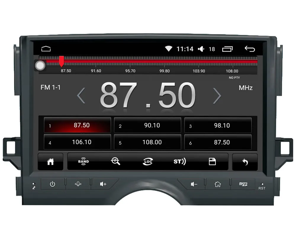 Top 9" IPS 4G DSP Carplay Android 8.1 Octa Core 4GB RAM 64GB ROM Car DVD Multimedia Player Radio For Toyota Reiz Mark X 2010-2017 3