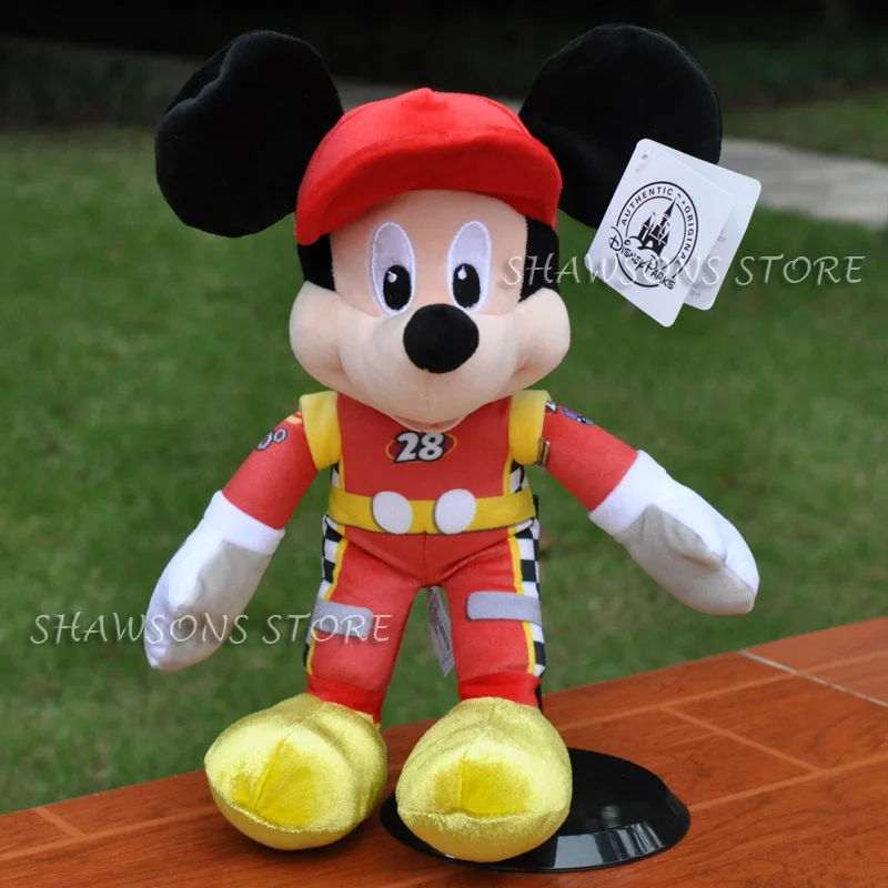 Спальня Микки-Мауса плюшевые мягкие игрушки инженер механик 1" Мягкая кукла - Цвет: Mickey Mouse