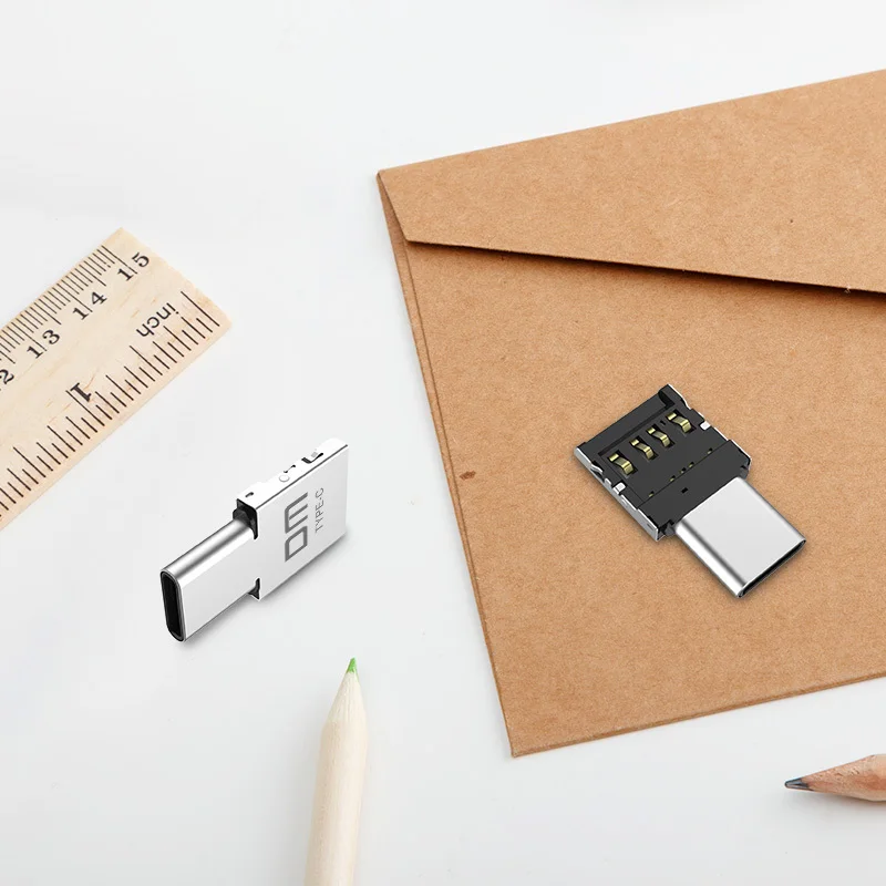 DM AD011 MINI TYPE-C 어댑터 OTG 기능 일반 USB를 TYPE C USB 플래시 드라이브로 전환