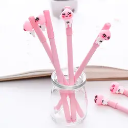4 шт. каваи милый розовый персик принц эмоций гелиевая ручка, новинка дизайн новизны Momoko Kawai школьные офисные канцелярские материалы