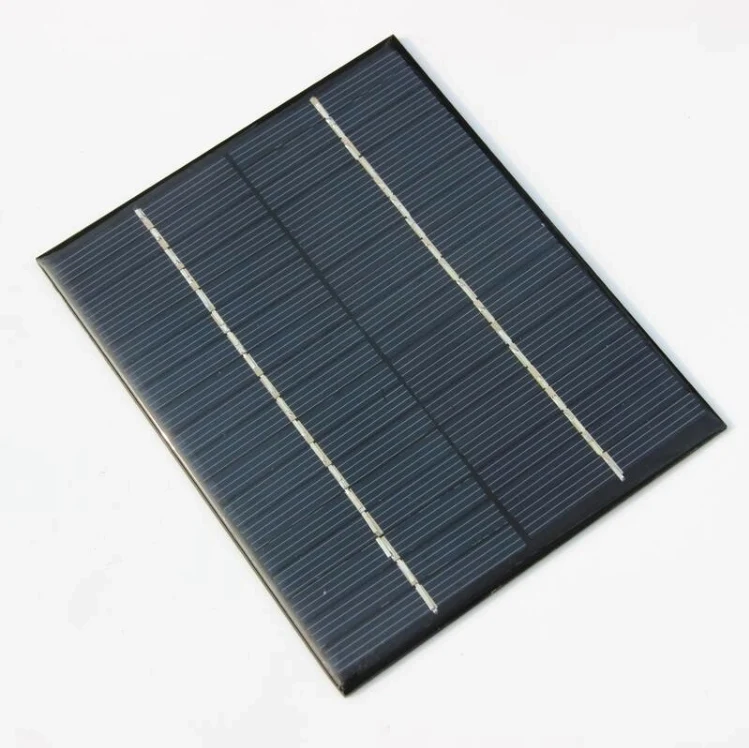 Policristalino do Módulo Solar da Cola Carregador de Bateria v da Pilha Epoxy para 12 Painel Solar v Sistema Faça Você Mesmo Educação 136*110mm Pces 2 w 18