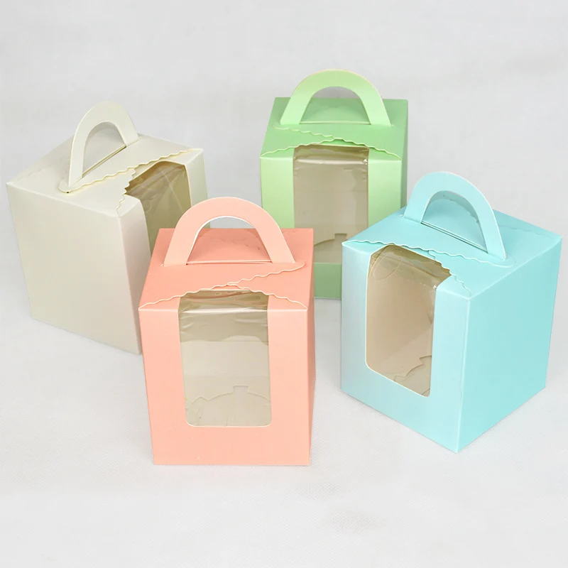 30 teile/los Cupcake verpackungen Boxen, halten pop liefert wrapper