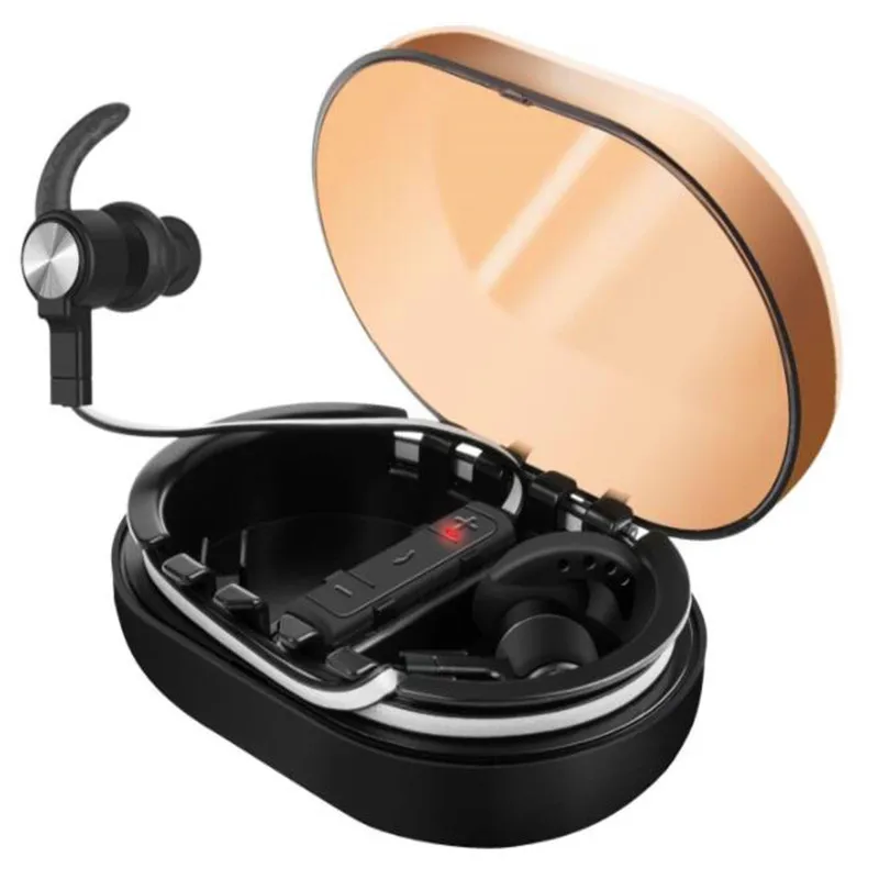 

Hi Fi Waterproof Headphones Wireless Active Noise Canceling Sports Fitness Bluetooth Headset bluetooth aptx hifi earphone