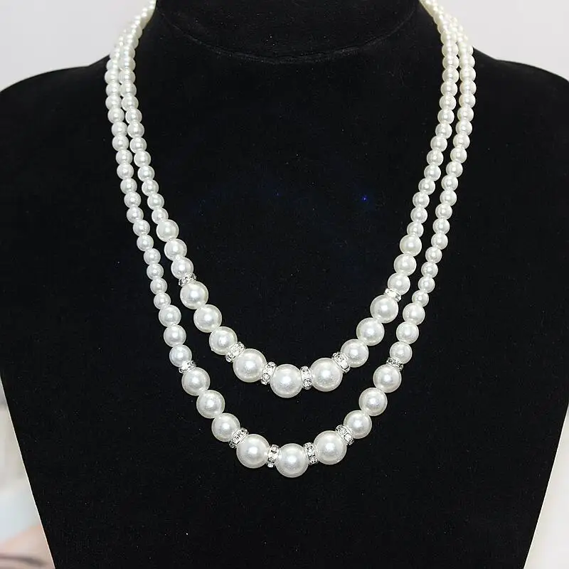 ZHBORUINI Moda Lunga Collana di Perle D'acqua Dolce Naturale Della Perla Gioielli In Argento Sterling Per Le Donne Collana R...