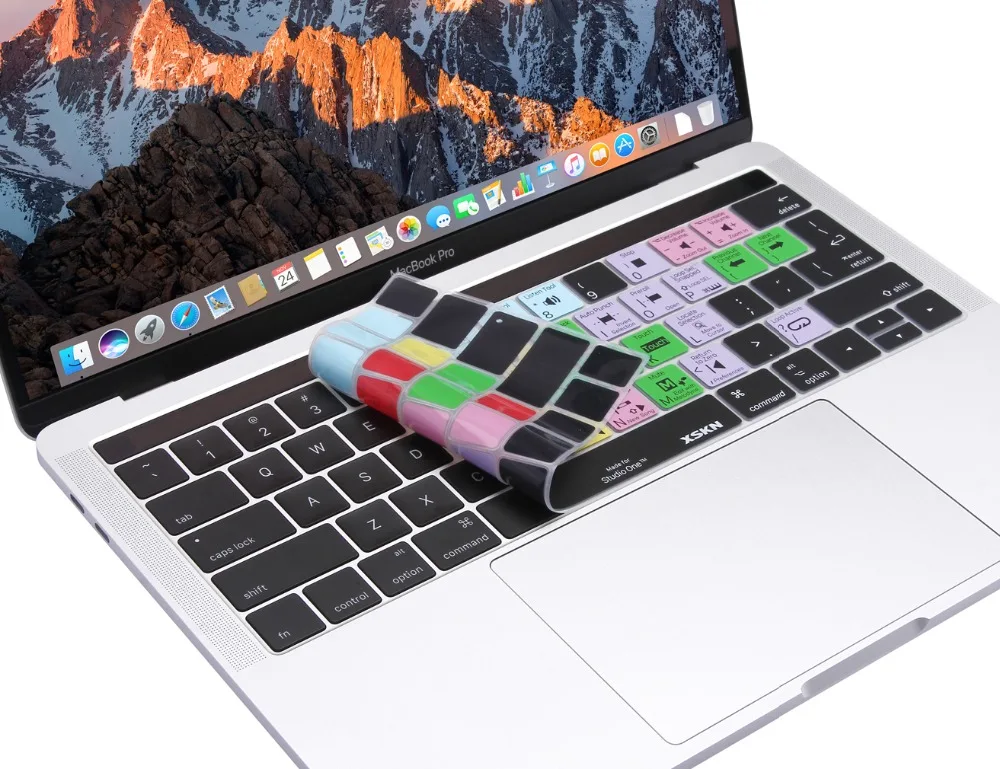 XSKN для PreSonus Studio One Keyboard Skin MacBook Pro 13 15 A1706 A1707 A1989 A90 с сенсорной панелью (наклейка на