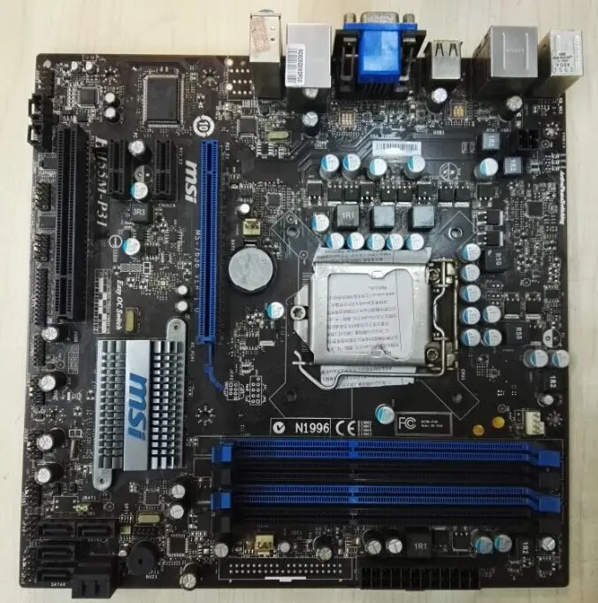 MSI original desktop motherboard H55M-E33 H55M-P31 LGA 1156 DDR3 for i3 i5 i7 cpu 16G VGA H55 motherboard MSI original desktop motherboard H55M-E33 H55M-P31 LGA 1156 DDR3 for i3 i5 i7 cpu 16G VGA H55 motherboard
