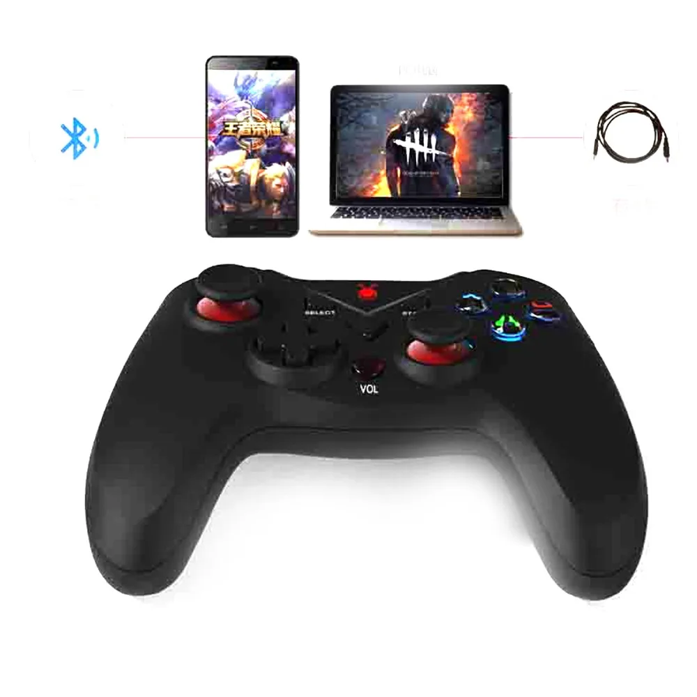 Kopen IMecoo Draadloze of Bedrade Gamepad Bluetooth Game Controller Joystick voor Iphone en Android Telefoon Tablet PC Laptop