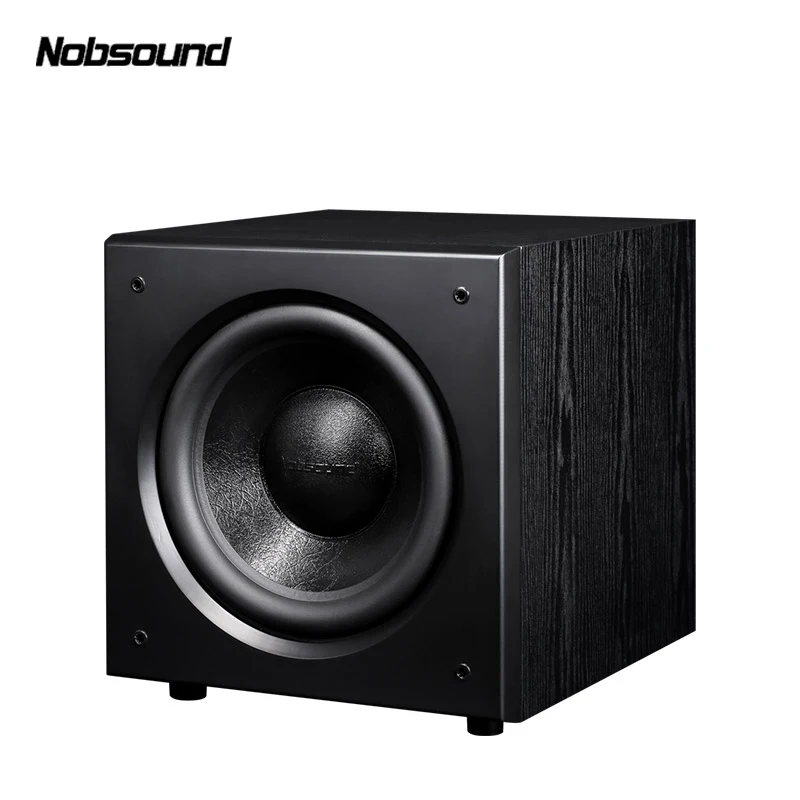 

Nobsound SW-120 Wood PMPO 400W 12 inch Active Subwoofer Column Computer Speakers MP3