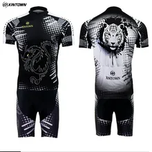 Популярная одежда для велосипедистов Xintown велосипед Джерси шорты наборы Pro Велоспорт Джерси велосипедная одежда Рубашки mtb велосипедный Топ