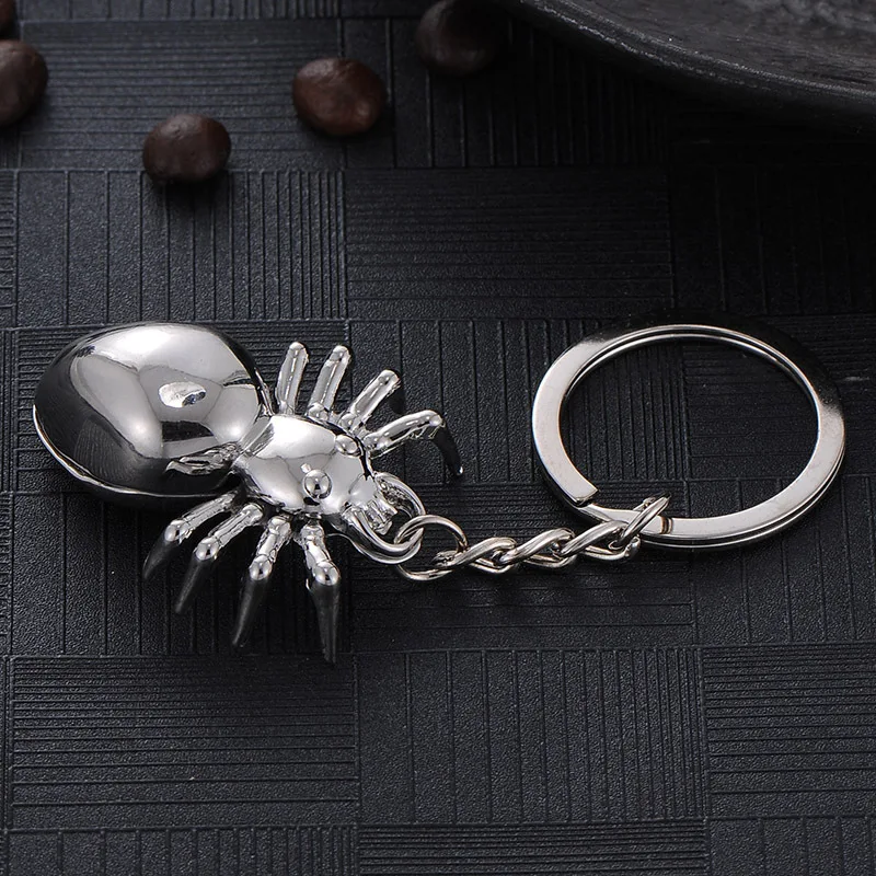3D брелок паук брелок животное брелок для ключей креативный portachiavi chaviro llaveros hombre сумка Шарм