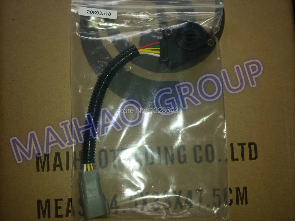 

5pcs/Lot for Volvo Truck Pedal Position Sensor 21116880 20893518 21116874 21116878 20889693 with 5 PIN 5 Wire